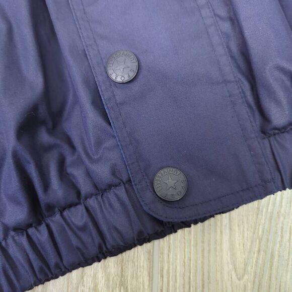 Vtg Sport Universal Rothschild Size XL 18/20 Jacket Full Zip Snap Front Red Blue - Picture 9 of 9